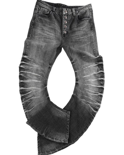 ICE BLUE WHISKER CUTLASS JEANS