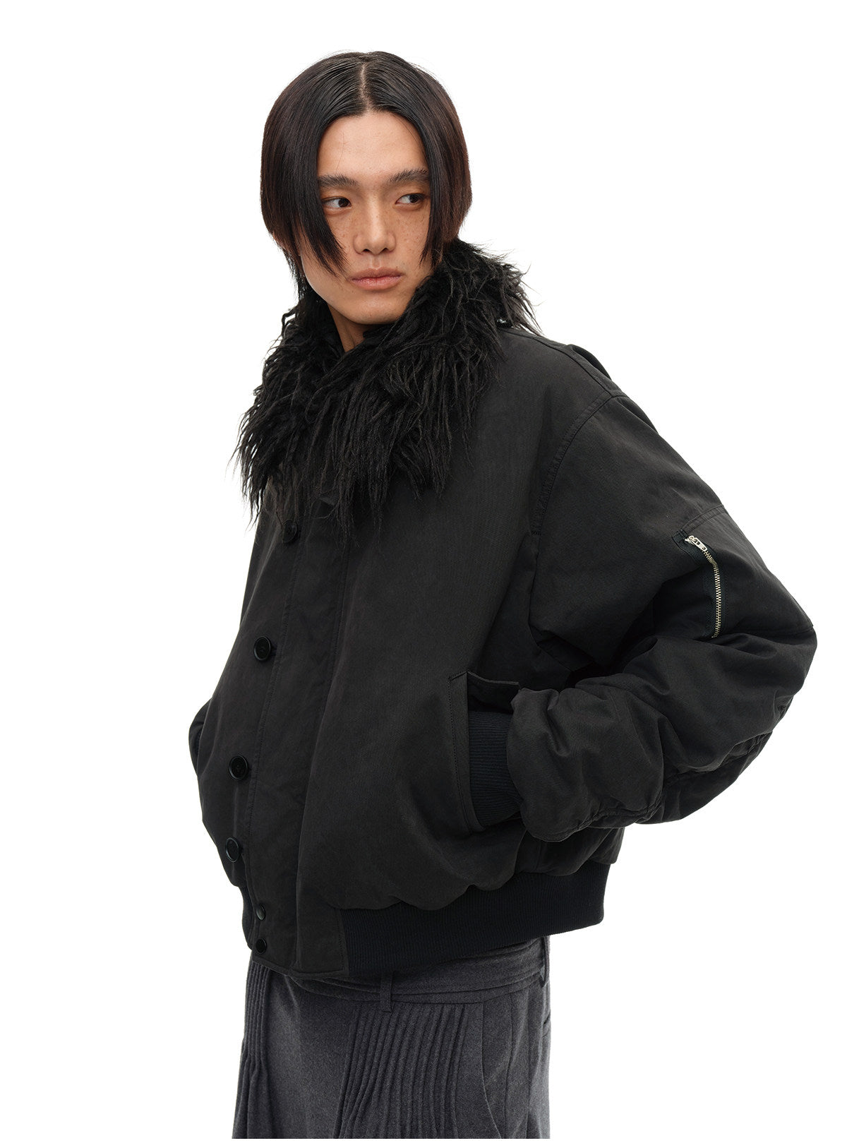 WASHED TEXTURE N2B STYLE OUTERWEAR