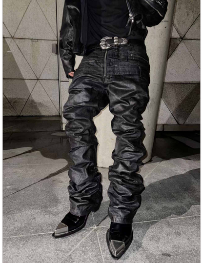 BONE WASH TAPE DENIM