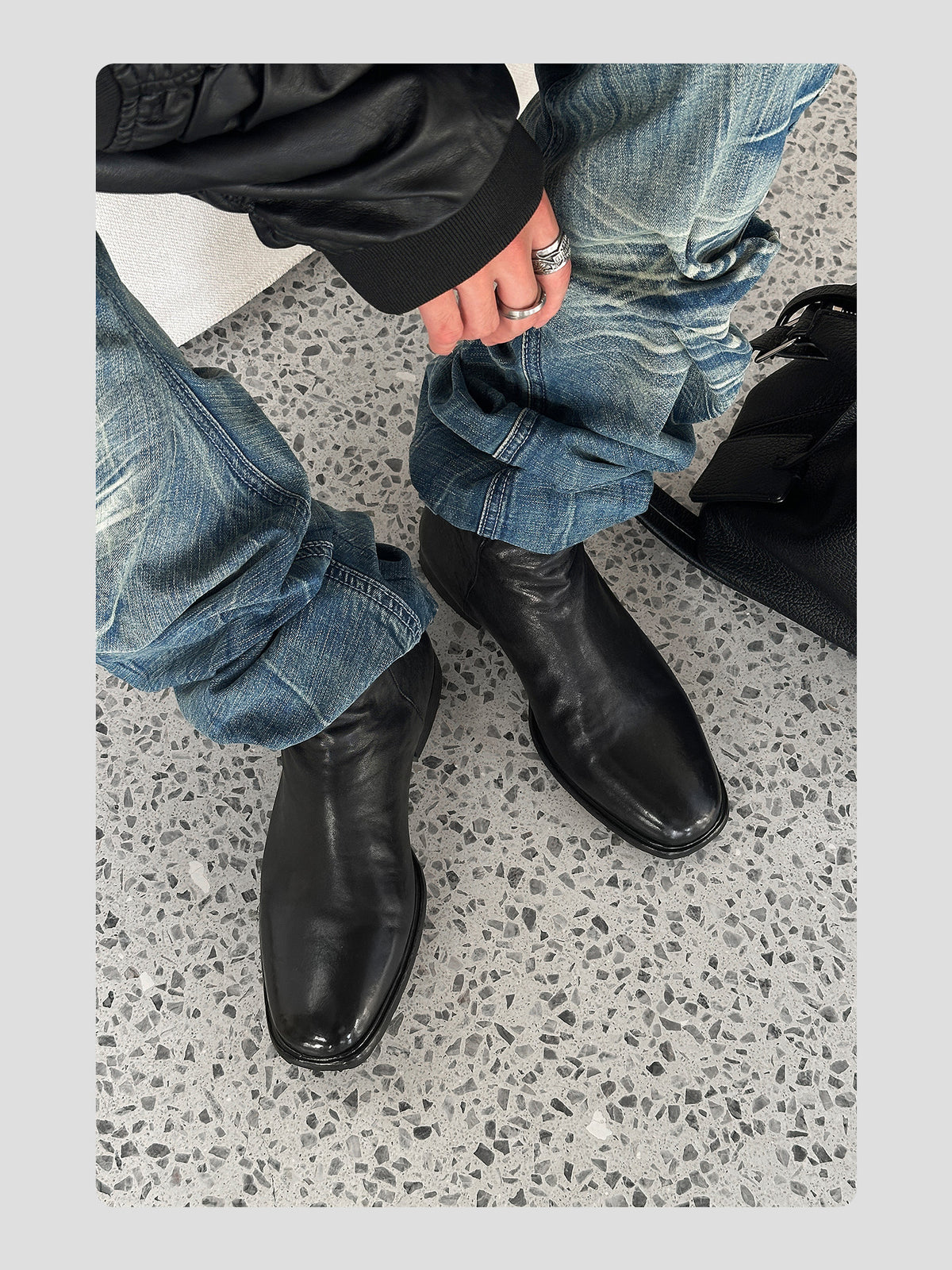 DARK STAR HAND STITCHED CHELSEA BOOTS