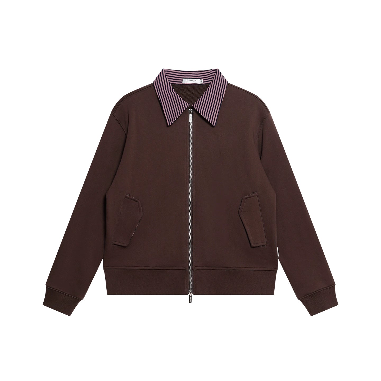 PATCHWORK STRIPED LOOSE JACKET