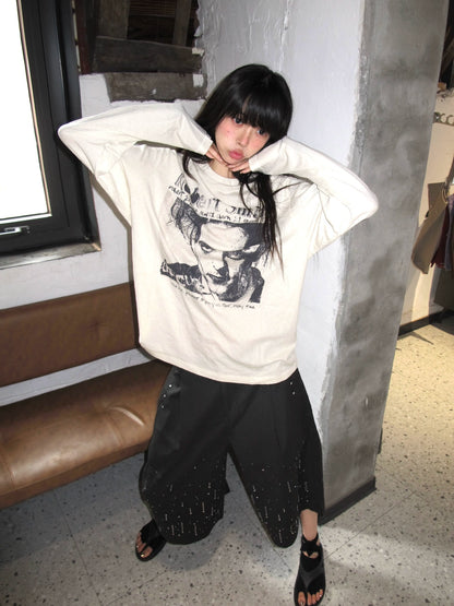 PORTRAIT LINEN BLEND TEE