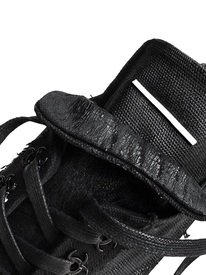 WAXED TONGUE SPRING VULCANIZED SNEAKERS