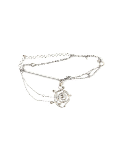 SPIRAL METAL WAIST CHAIN