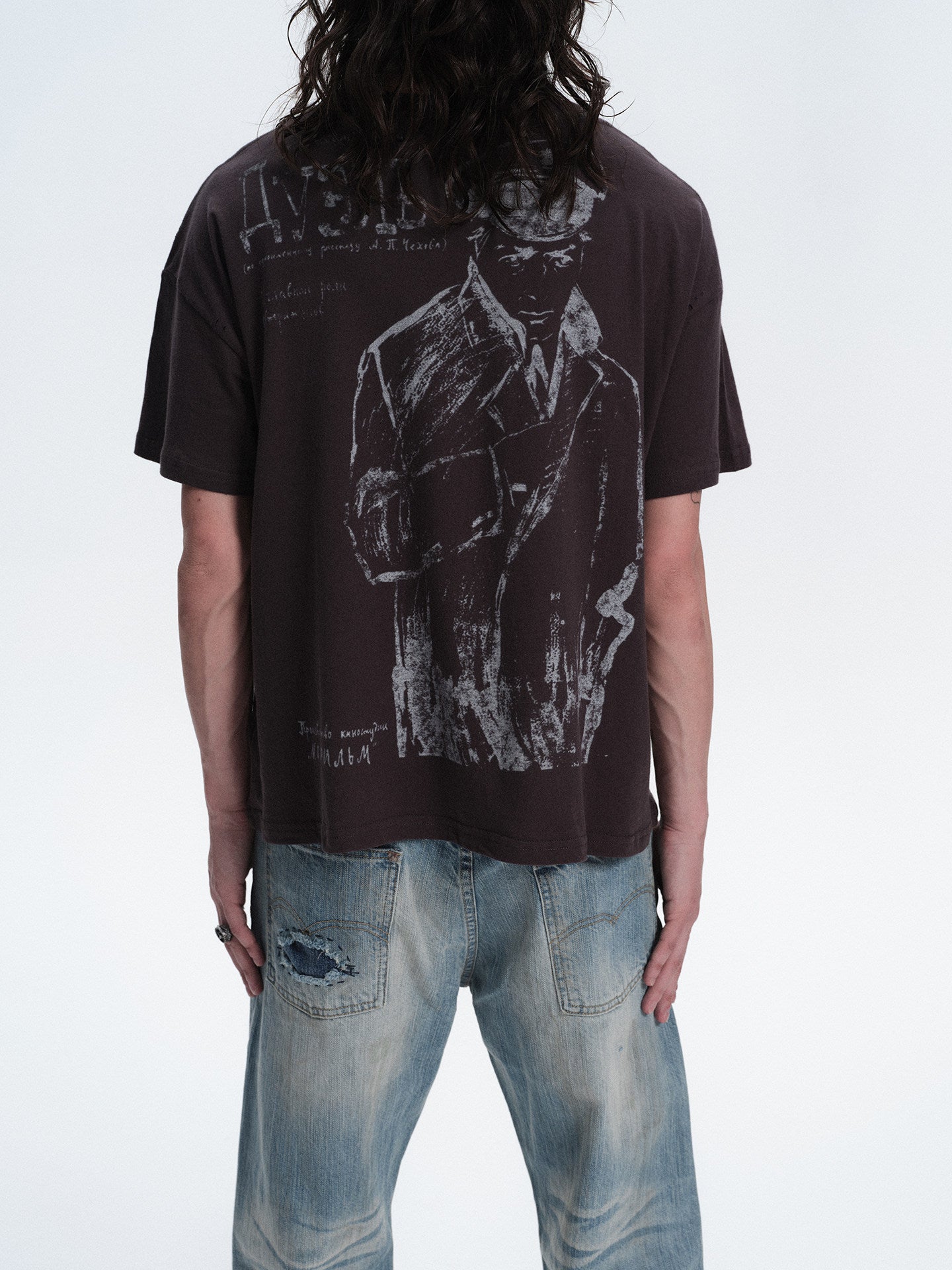 VAMPIRE PORTRAIT CREW NECK TEE