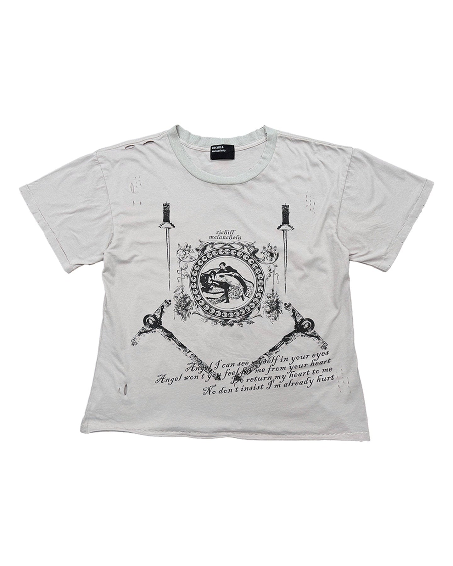 DAGGER GRAPHIC CREW NECK TEE
