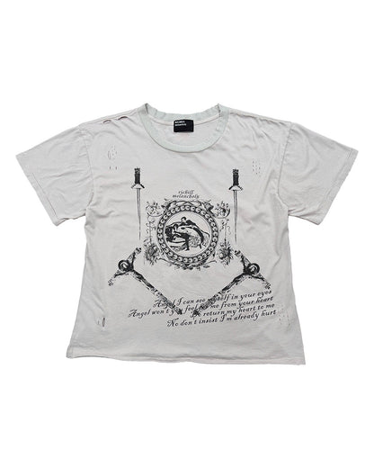 DAGGER GRAPHIC CREW NECK TEE
