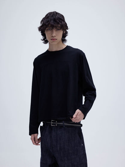 STRUCTURAL CUT LONG SLEEVE TOP