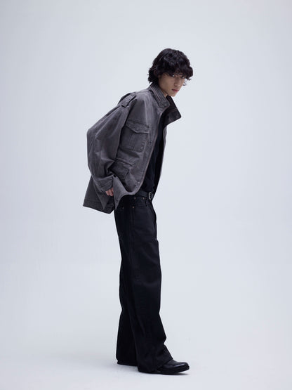 DISTRESSED RIPPLE M65 JACKET