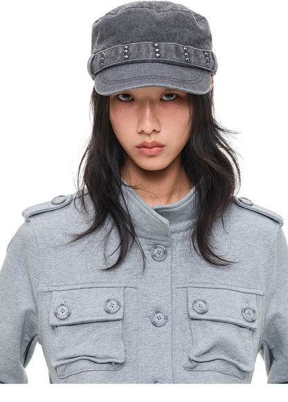 ASH GREY DOUBLE POCKET WORK JACKET