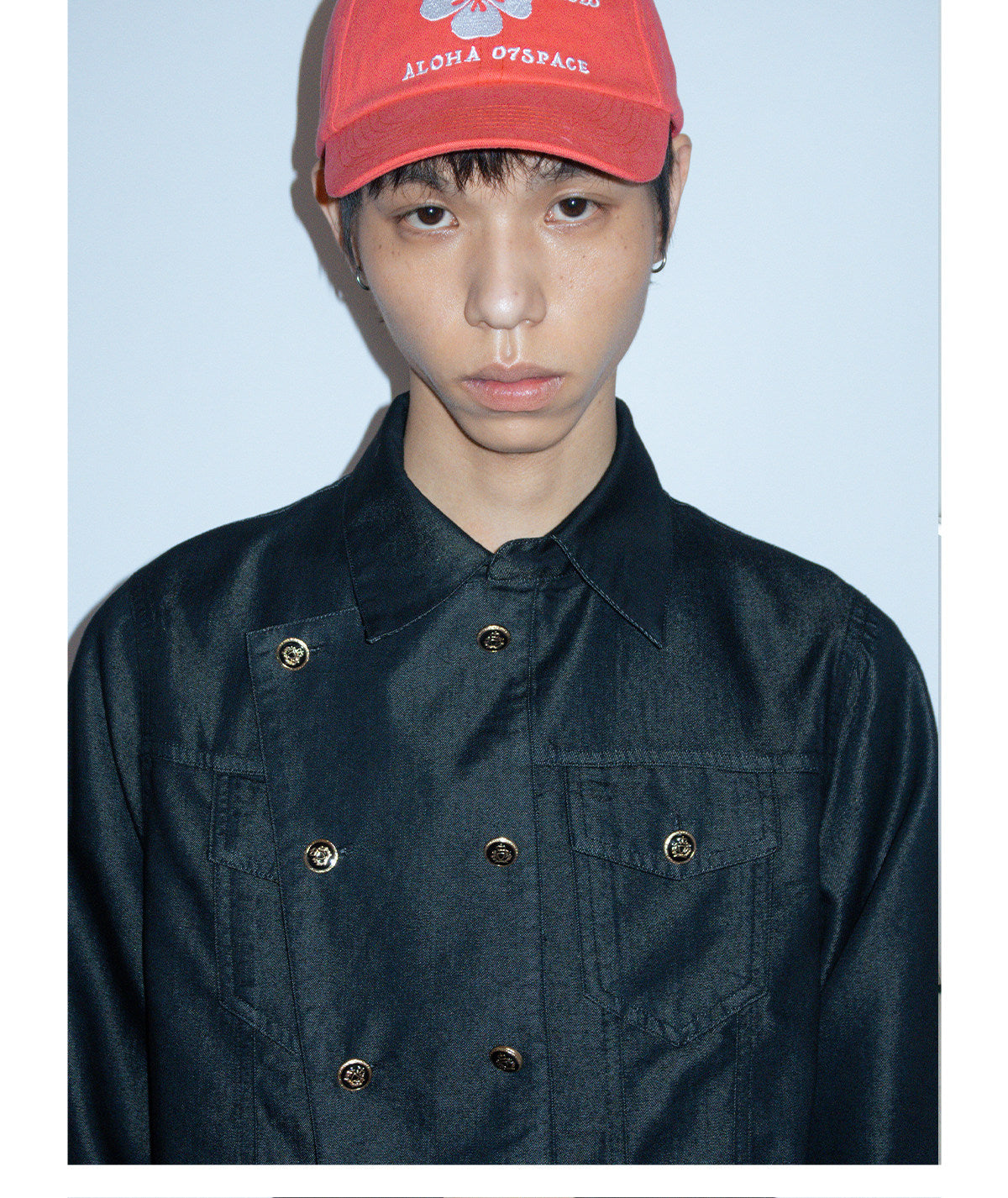 HEM DENIM KNIGHT SHIRT JACKET
