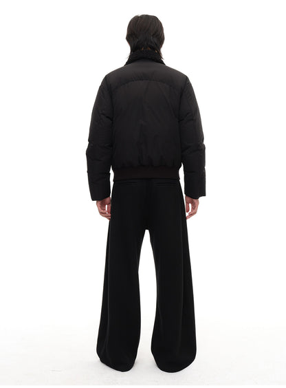 FUR COLLAR PADDED DOWN JACKET