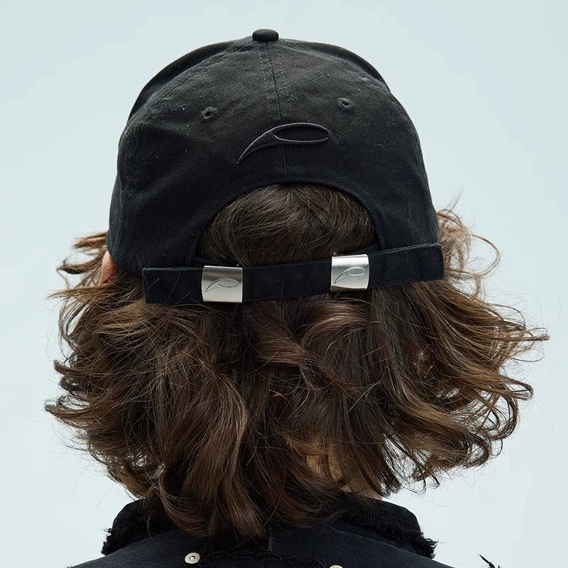 WASHED DISTRESSED BRIM CAP