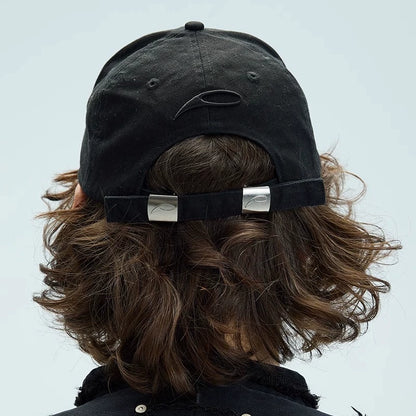 WASHED DISTRESSED BRIM CAP