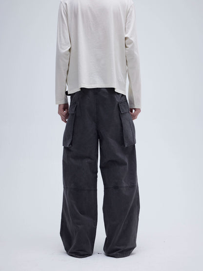 THREE-DIMENSIONAL POCKET CARGO PANTS