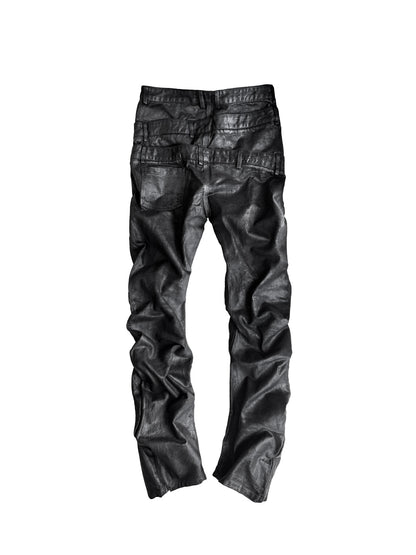 BONE WASH TAPE DENIM