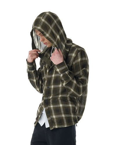 TRANSLUCENT DARK GREEN SHIRT