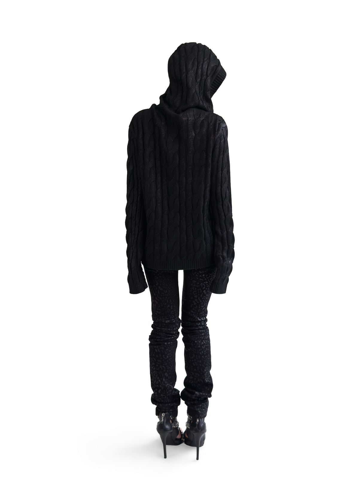 PALACE NOIR FLORAL TWIST HOODIE