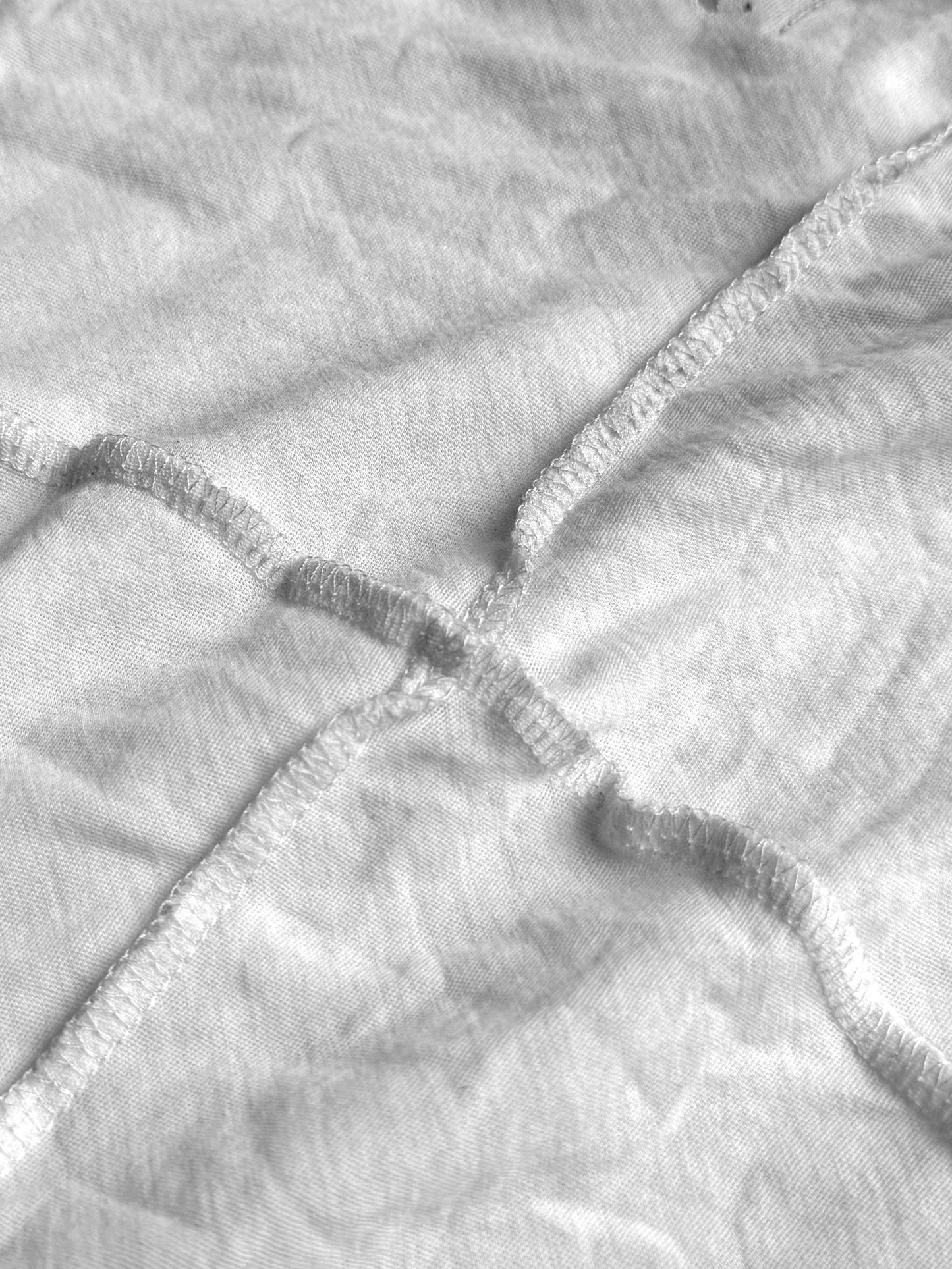 WRINKLED LINEN TOUCH LONG SLEEVE