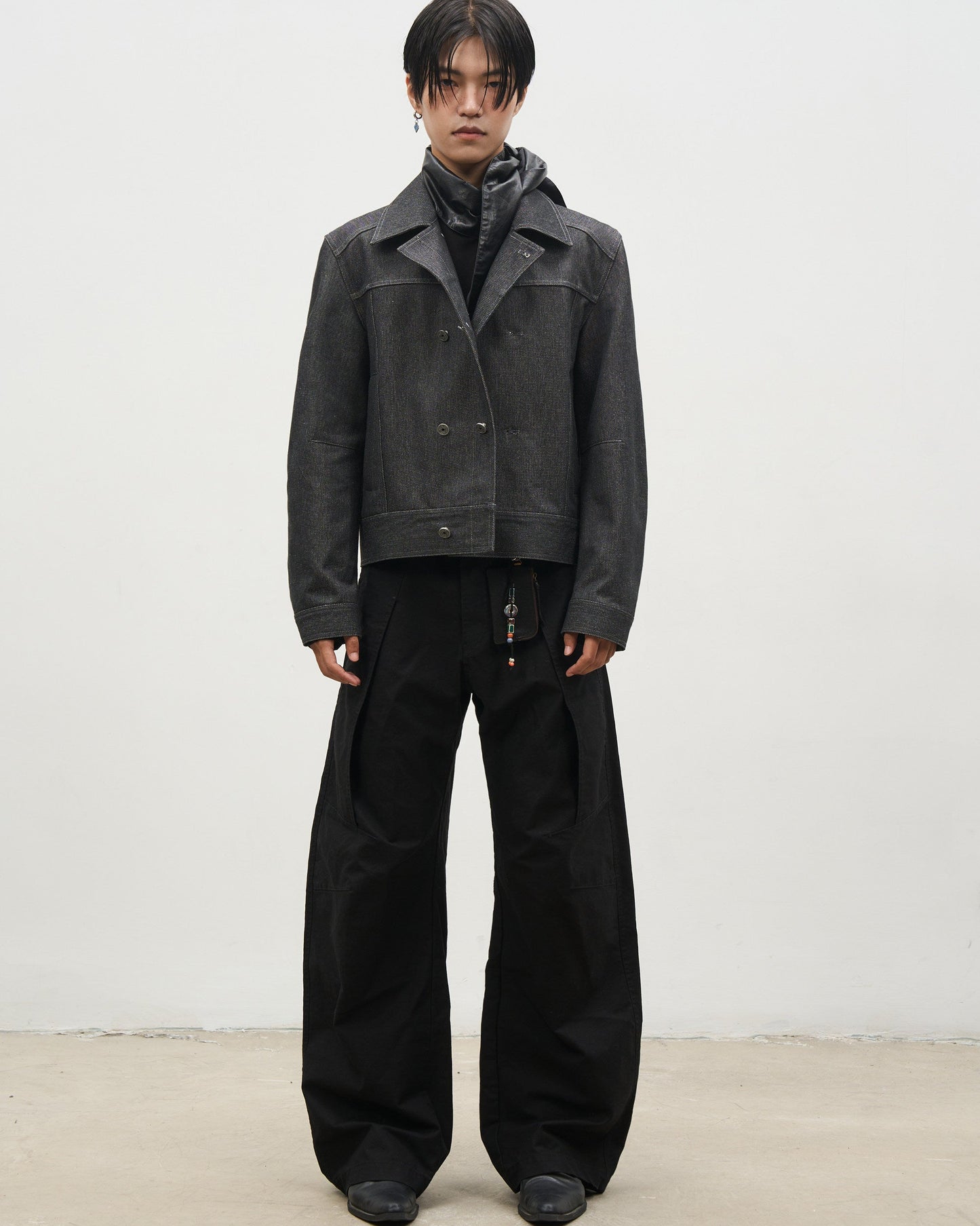 SICKLE CURVE A-LINE PANTS