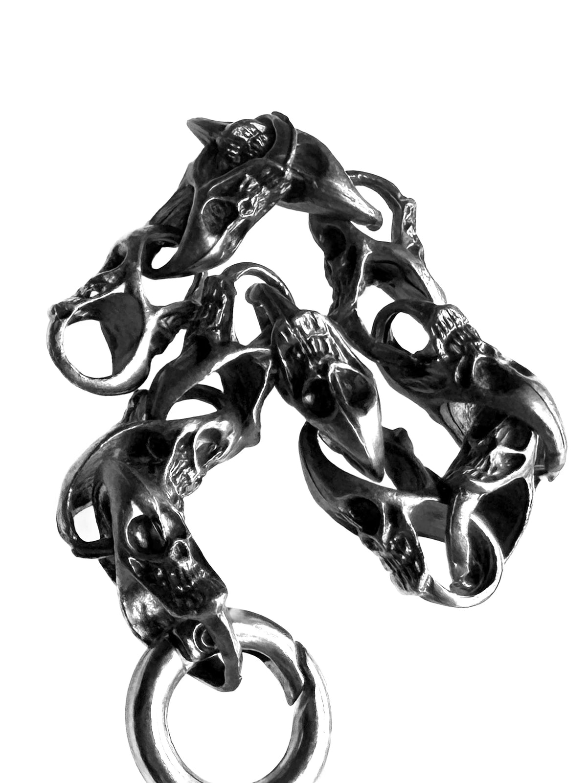 DARK SKULL LINK BRACELET
