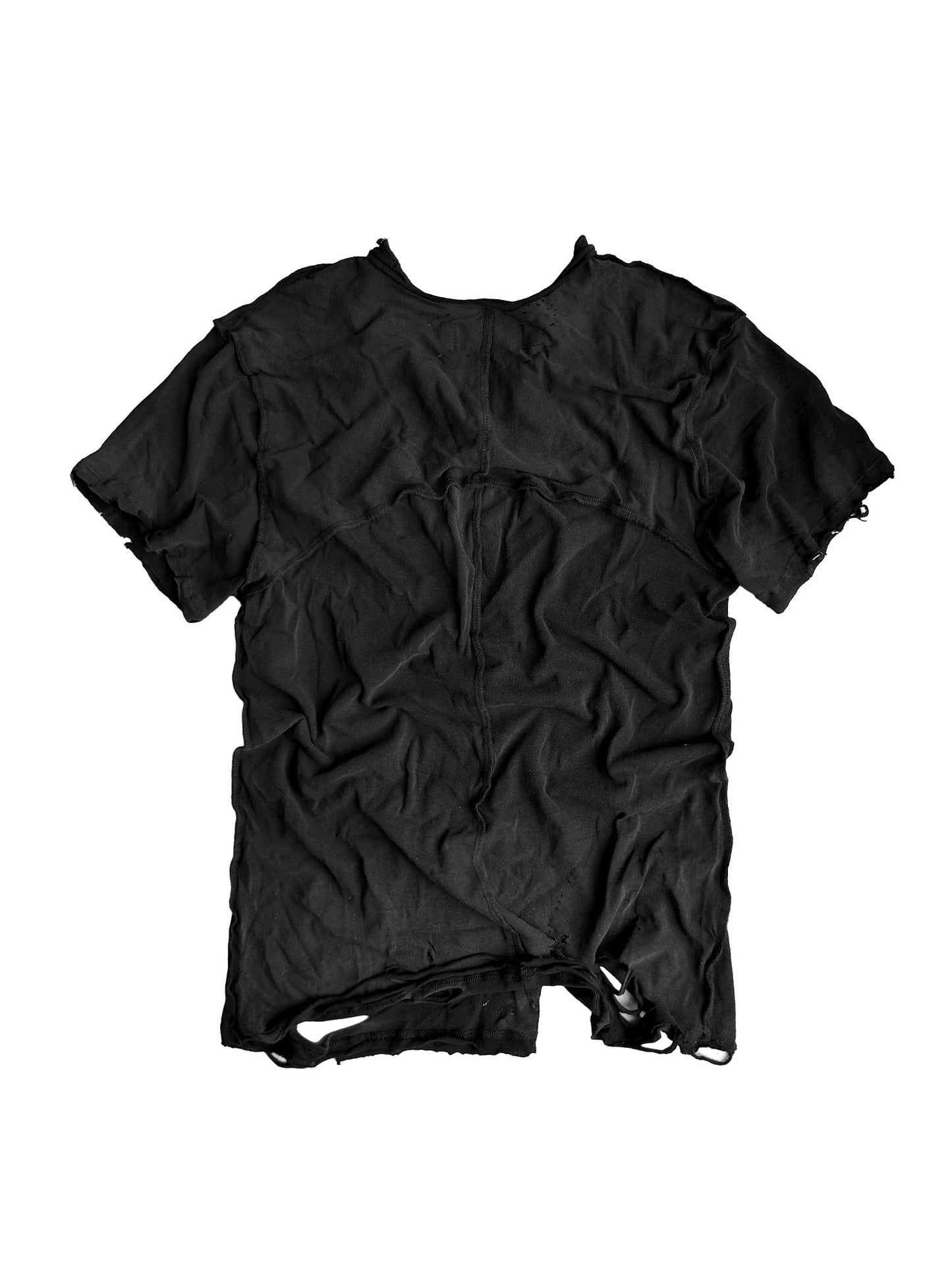 WRINKLED SPRAY WASH SHORT SLEEVE