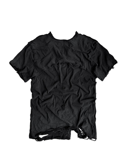 WRINKLED SPRAY WASH SHORT SLEEVE
