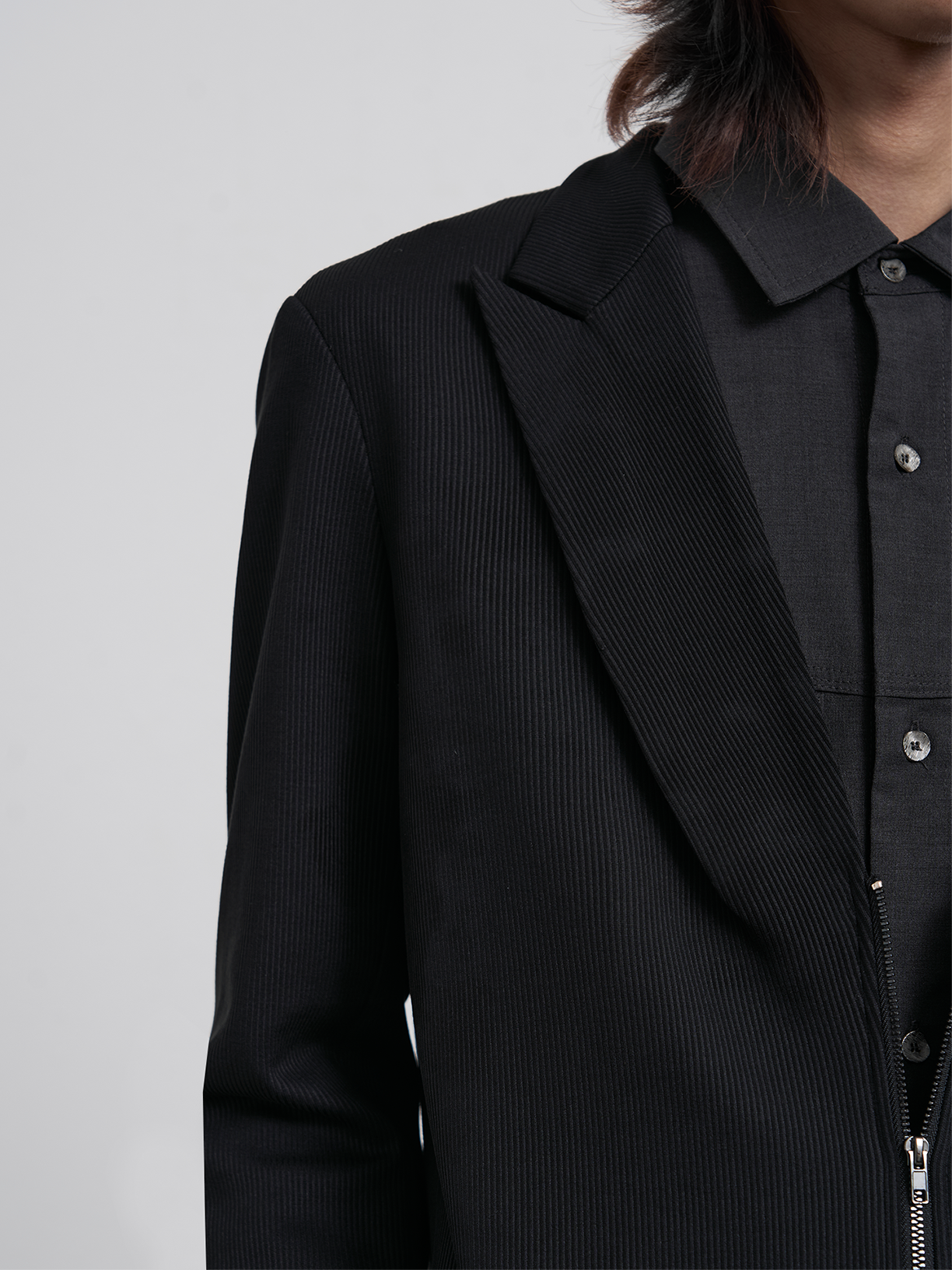 VANISHING NECK MODAL CARDIGAN