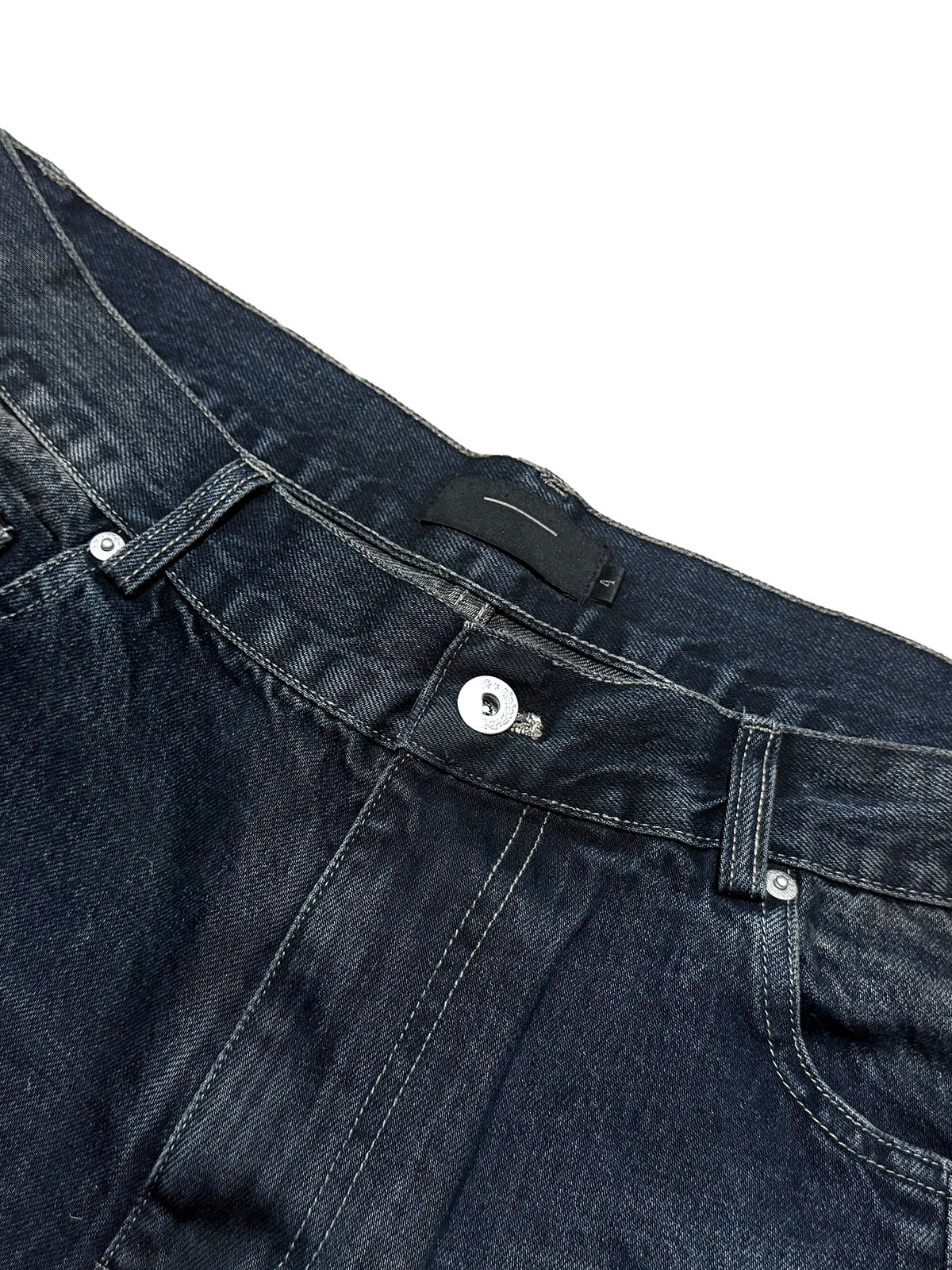 SPRAY FADE WHISKER 3D STRAIGHT DENIM