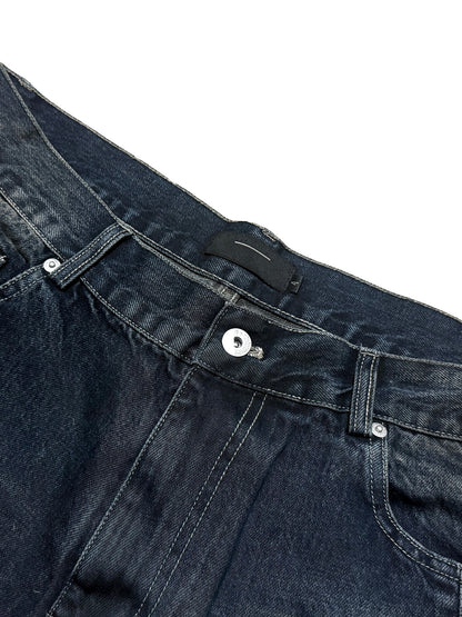 SPRAY FADE WHISKER 3D STRAIGHT DENIM