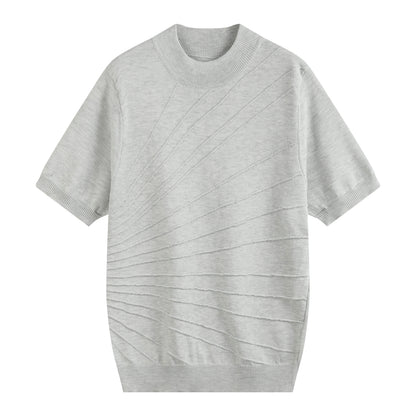 LOOSE THREAD TEXTURED KNIT