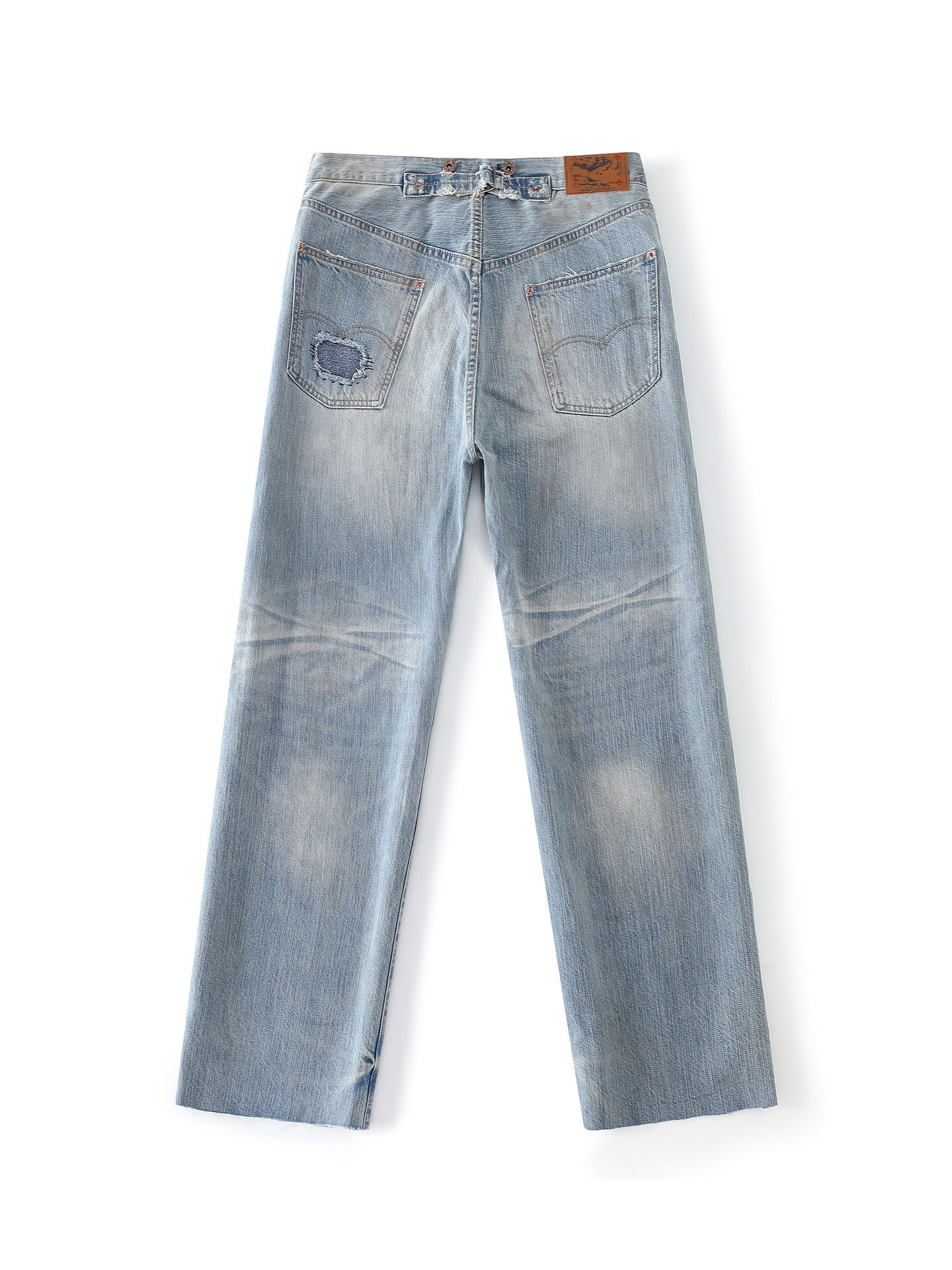 MELANCHOLY PARIS BUCKLE JEANS