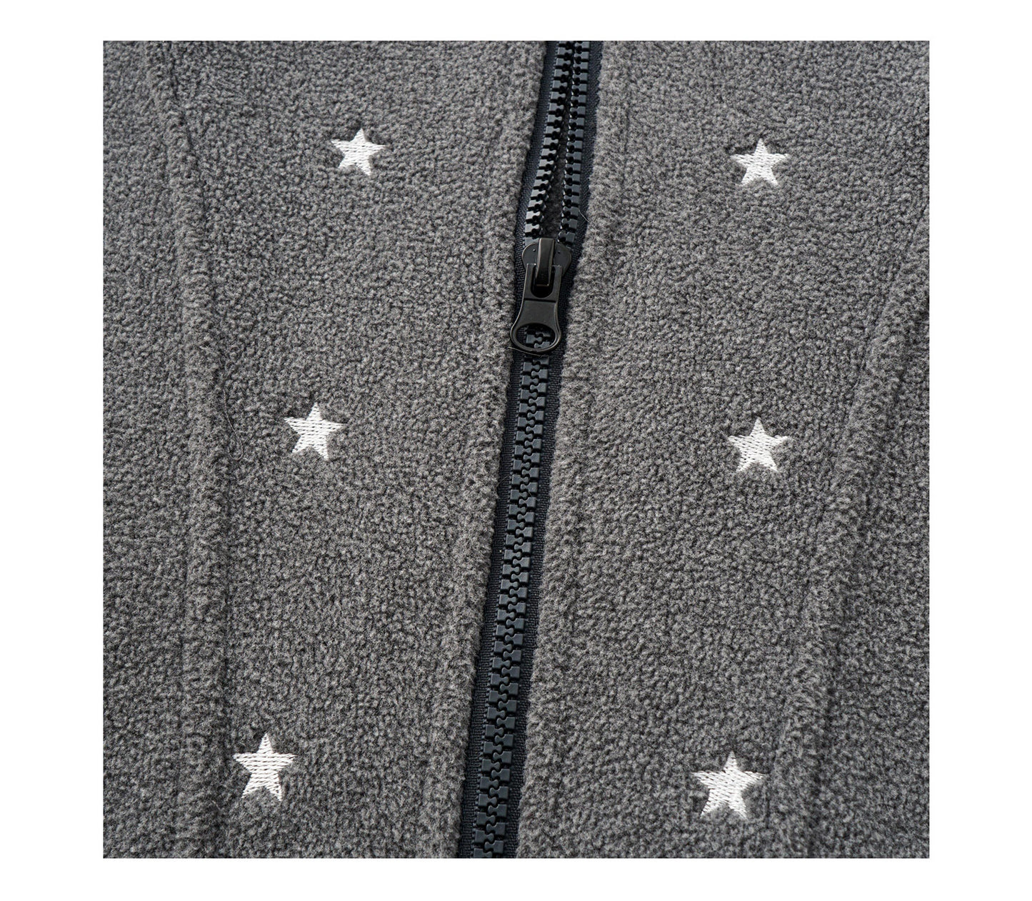 STAR WAXY FLEECE HOODIE