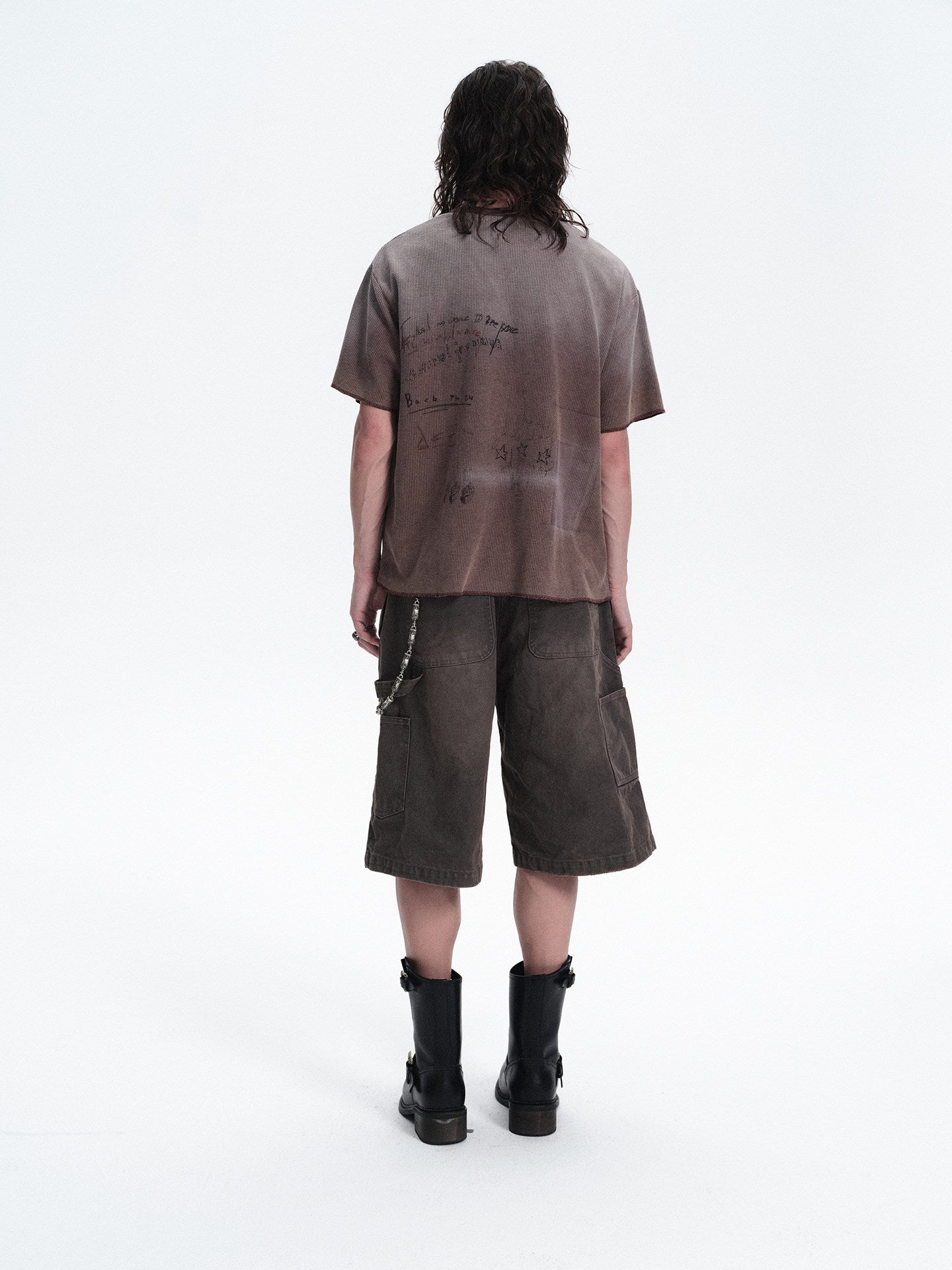 FADED WAFFLE PORTRAIT TEE