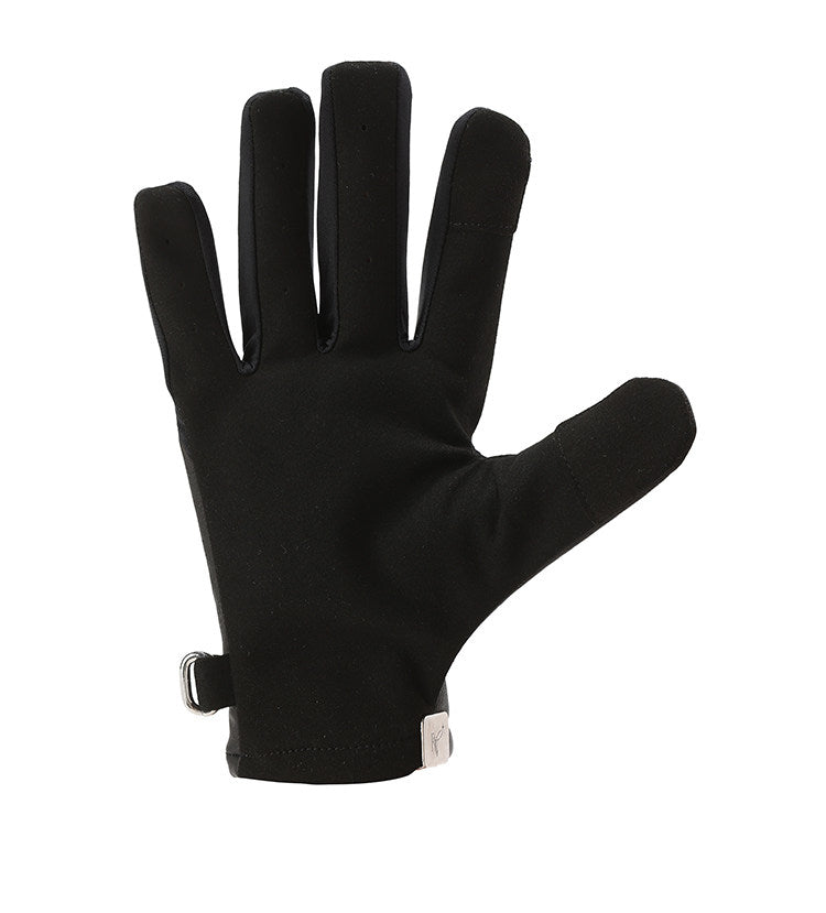 ZIP CUFF LEATHER TECH GLOVES