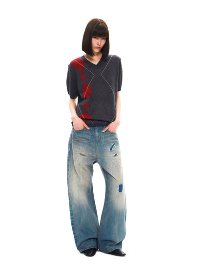 MISTY FADED STRAIGHT DENIM