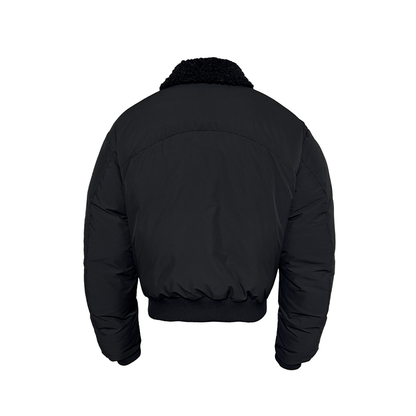 FUR COLLAR PADDED DOWN JACKET