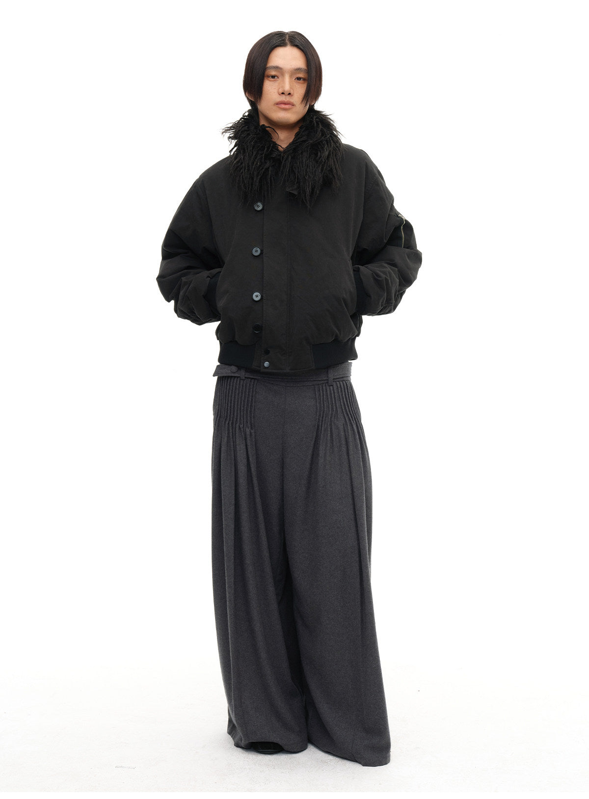 WASHED TEXTURE N2B STYLE OUTERWEAR