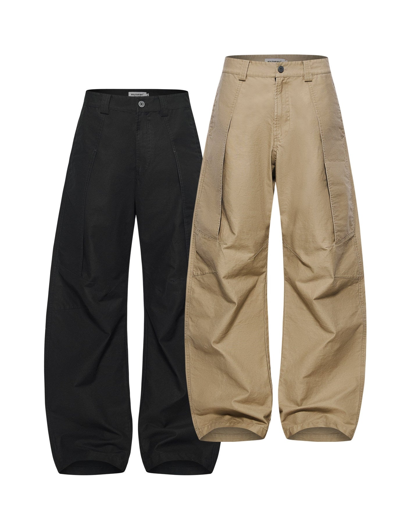 SICKLE CURVE A-LINE PANTS