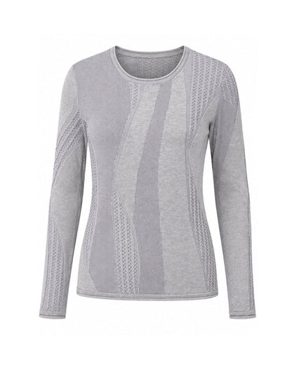 TWIST KNIT WOOL SWEATER