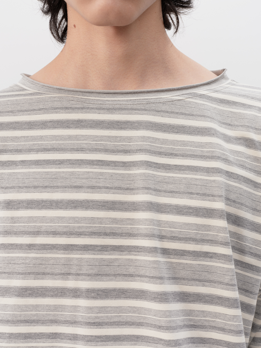 OFF-WHITE RELAXED STRIPE TOP