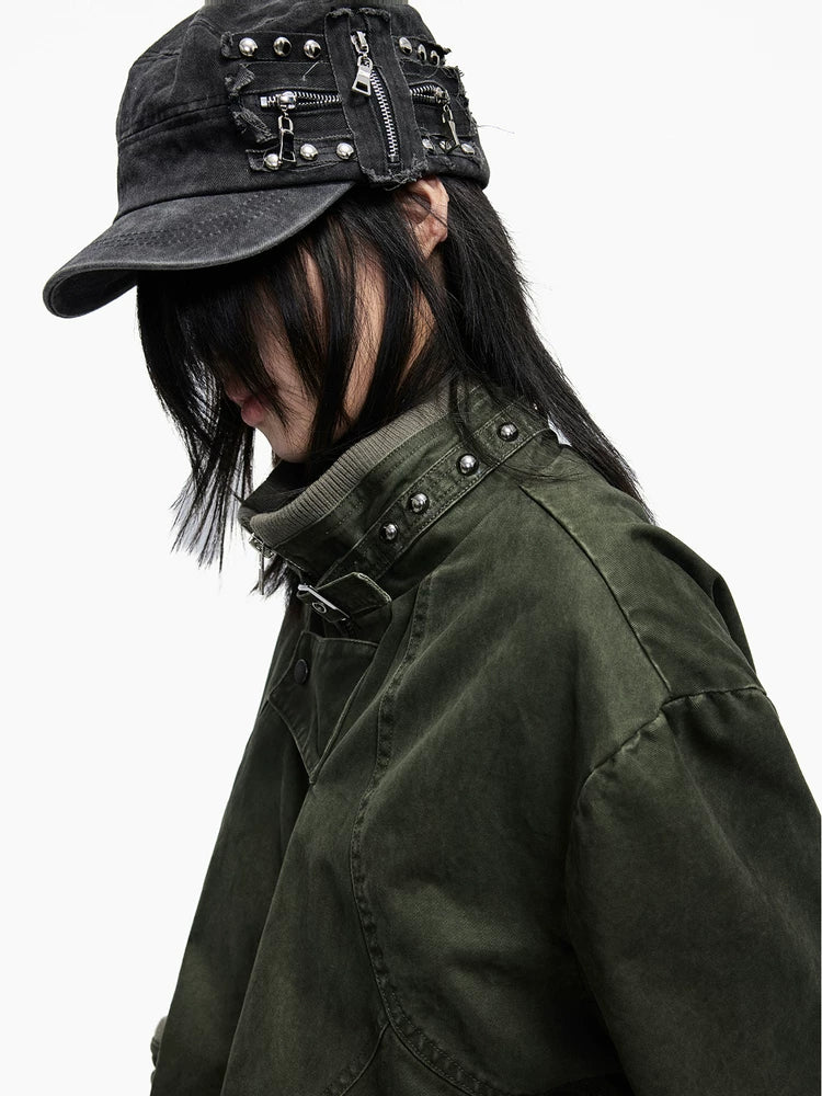 TACTICAL WASHED UTILITY JACKET