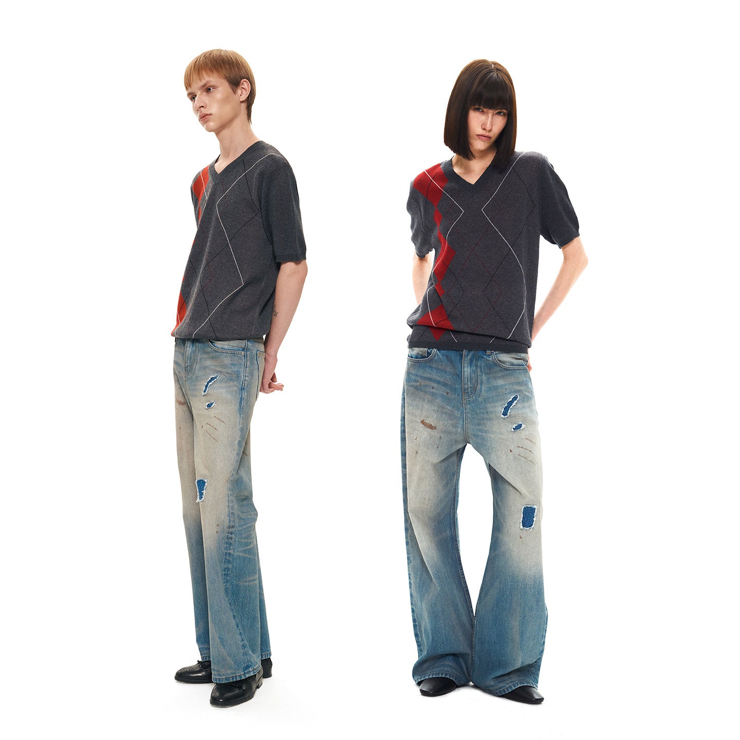 MISTY FADED STRAIGHT DENIM
