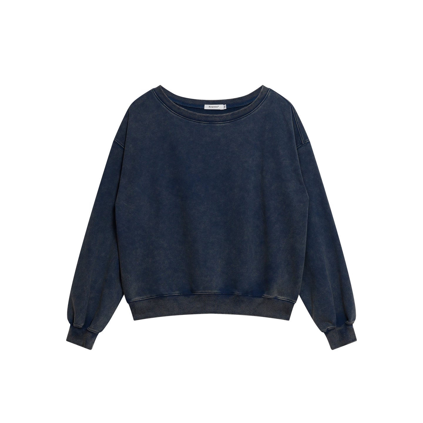 LOOSE WASHED COLOR PULLOVER
