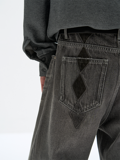 LEAD SMOKE GREY JEANS