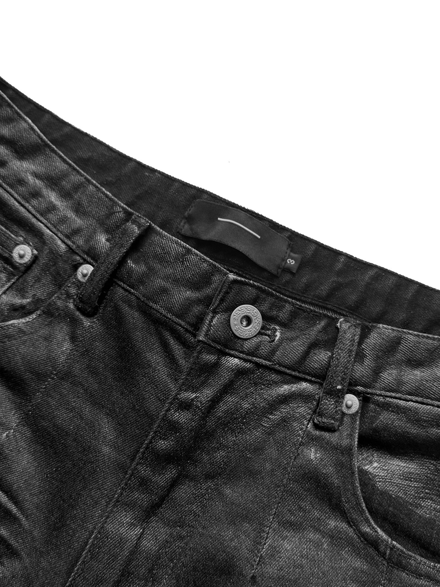 SPRAY WASH STRAIGHT STRETCH DENIM