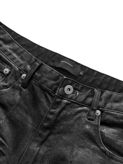 SPRAY WASH STRAIGHT STRETCH DENIM