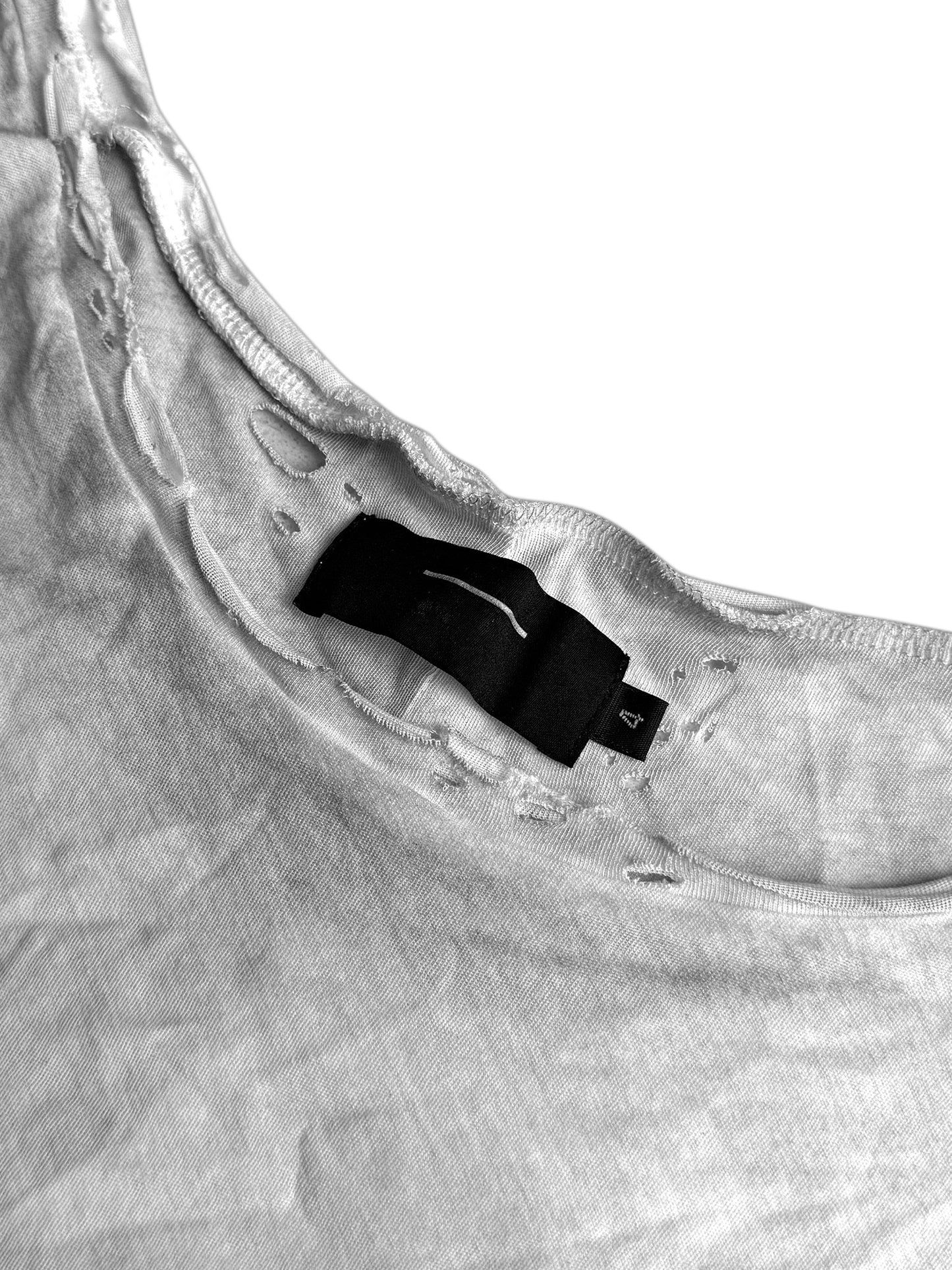 WRINKLED LINEN TOUCH LONG SLEEVE