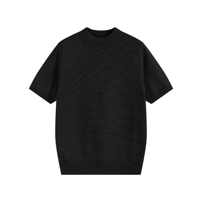 LOOSE THREAD TEXTURED KNIT