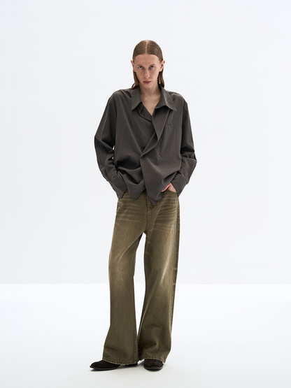 MORNING MIST TENCEL SHIRT